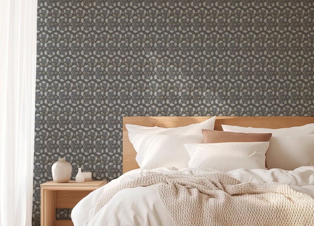 Picture of Geometric Flowers in Mud - 1032701-02